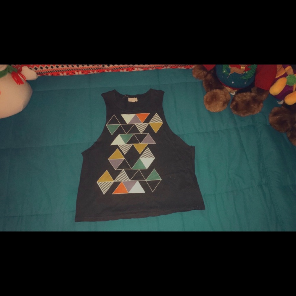 Graphic tank top